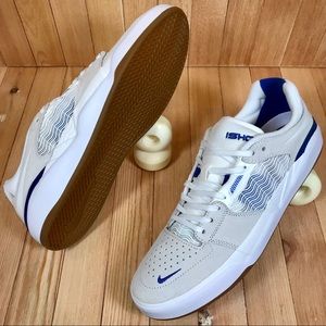 Nike SB Ishod Wair Summit White Blue Skate Shoes